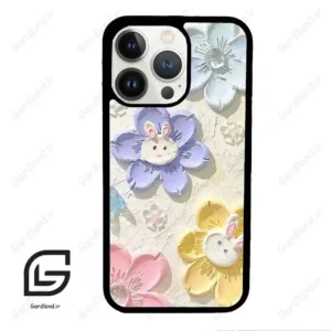 قاب گوشی آیفون 13 پرو (Iphone 13 Pro ) طرح گل کد 2046