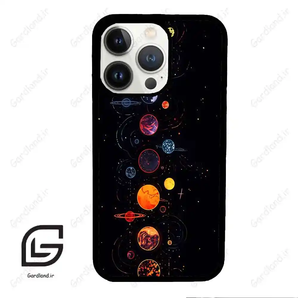 قاب گوشی آیفون 13 پرو (Iphone 13 Pro ) طرح کهکشان کد 2062