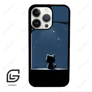 قاب گوشی آیفون 13 پرو (Iphone 13 Pro ) طرح گربه کد 2098