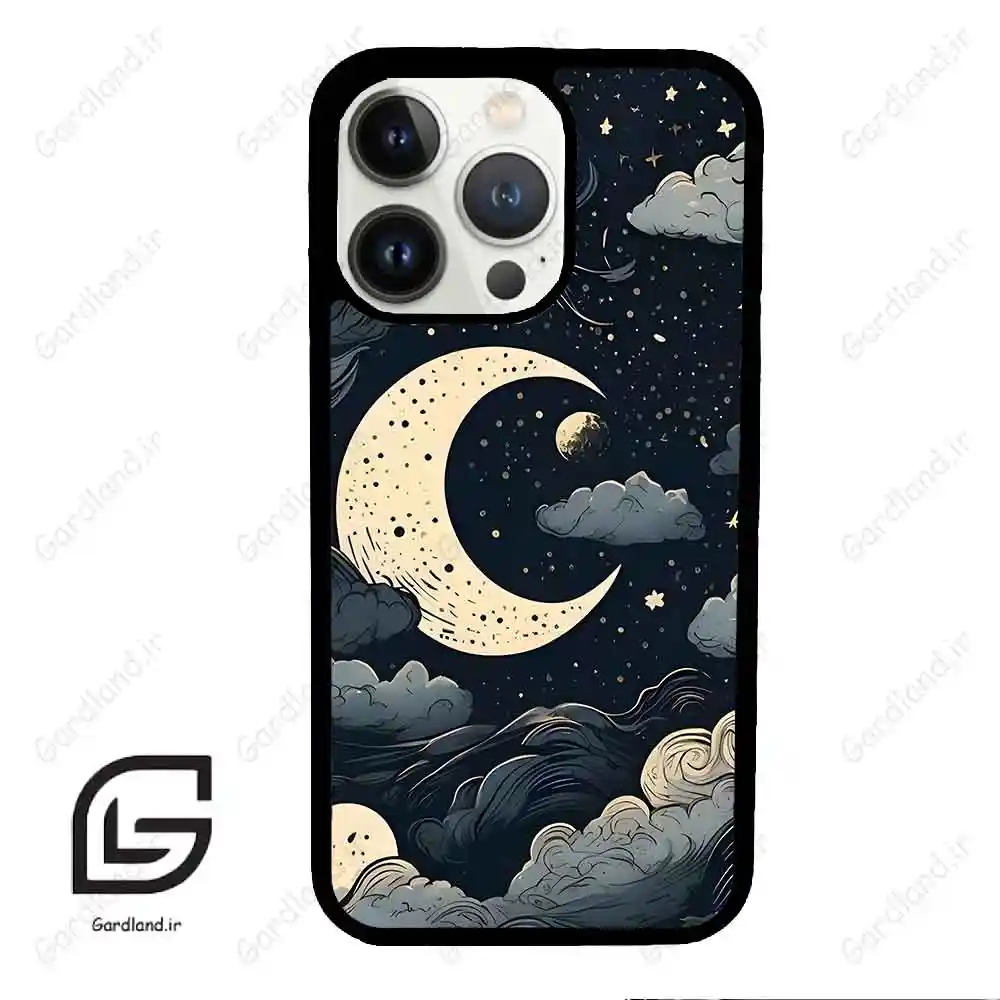 قاب گوشی آیفون 13 پرو (Iphone 13 Pro ) طرح ماه کد 2173