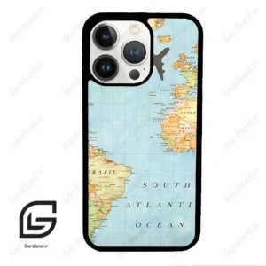 قاب گوشی آیفون 13 پرو (Iphone 13 Pro ) طرح نقشه کد 2243