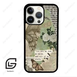 قاب گوشی آیفون 13 پرو (Iphone 13 Pro ) طرح پروانه کد 2244