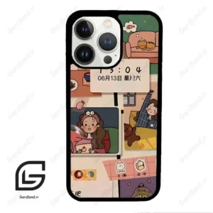 قاب گوشی آیفون 13 پرو (Iphone 13 Pro ) طرح دخترانه کد 2254