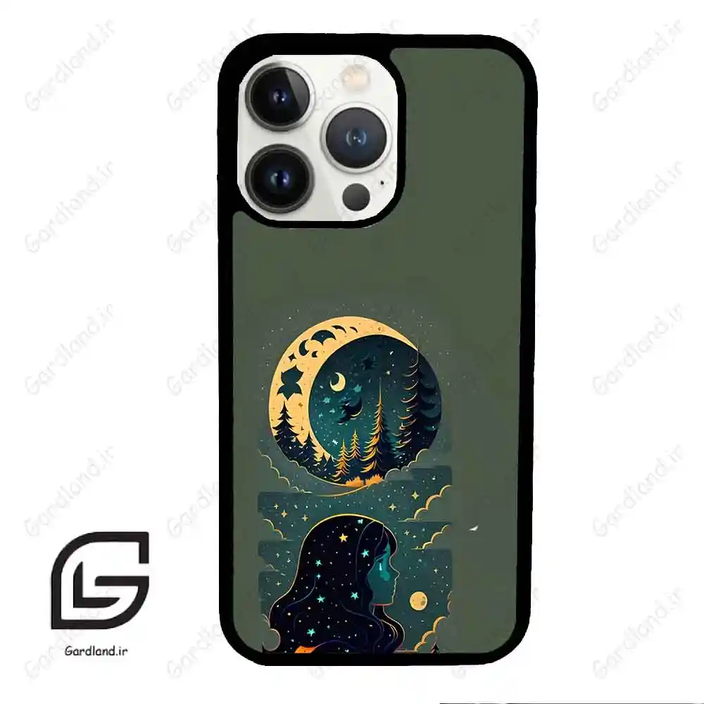 قاب گوشی آیفون 13 پرو (Iphone 13 Pro ) طرح ماه کد 2267