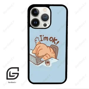 قاب گوشی آیفون 13 پرو (Iphone 13 Pro ) طرح گربه کد 2297