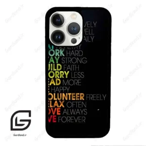 قاب گوشی آیفون 13 پرو (Iphone 13 Pro ) طرح متن کد 2332