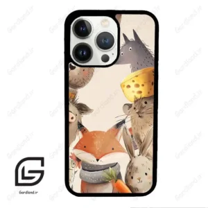 قاب گوشی آیفون 13 پرو (Iphone 13 Pro ) طرح حیوانات کد 2338