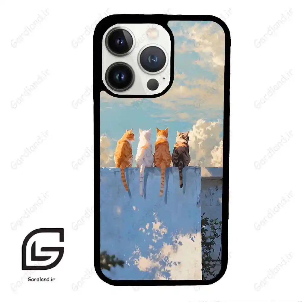 قاب گوشی آیفون 13 پرو (Iphone 13 Pro ) طرح گربه کد 2367