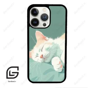 قاب گوشی آیفون 13 پرو (Iphone 13 Pro ) طرح گربه کد 2403