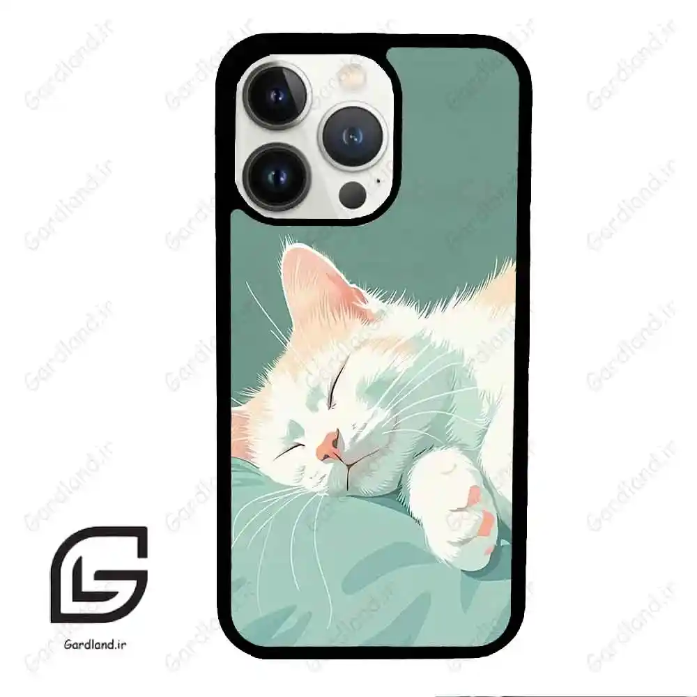 قاب گوشی آیفون 13 پرو (Iphone 13 Pro ) طرح گربه کد 2403