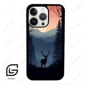 قاب گوشی آیفون 13 پرو (Iphone 13 Pro ) طرح گوزن کد 2406