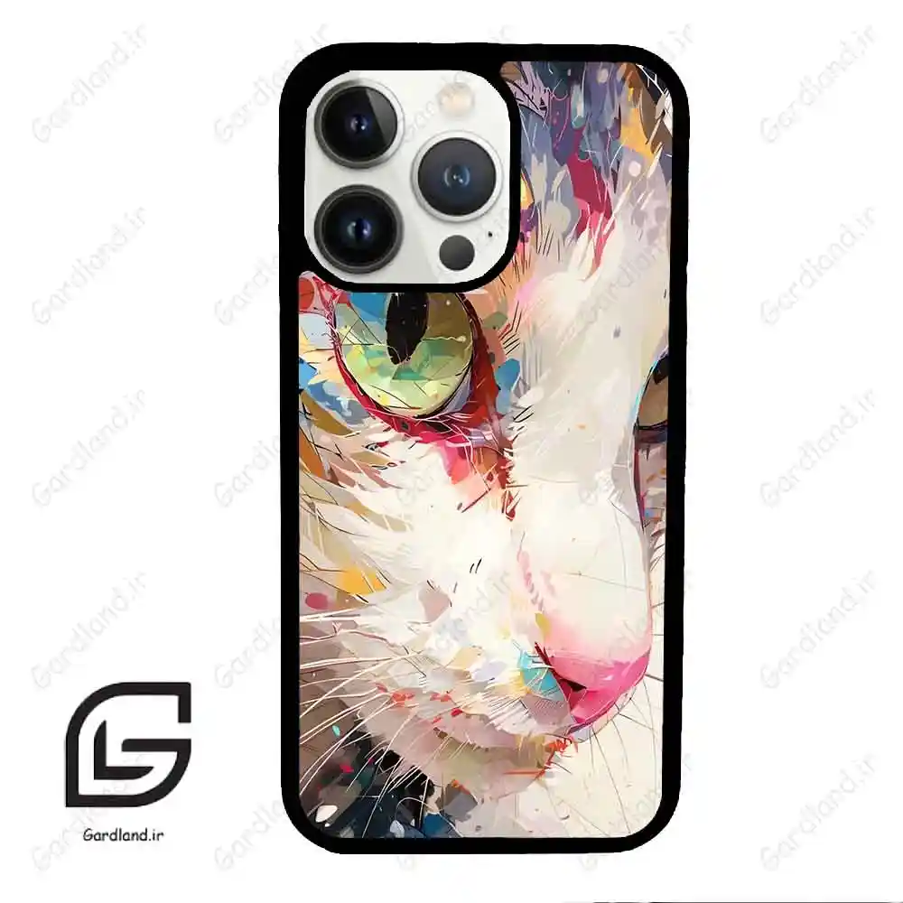 قاب گوشی آیفون 13 پرو (Iphone 13 Pro ) طرح گربه کد 2437