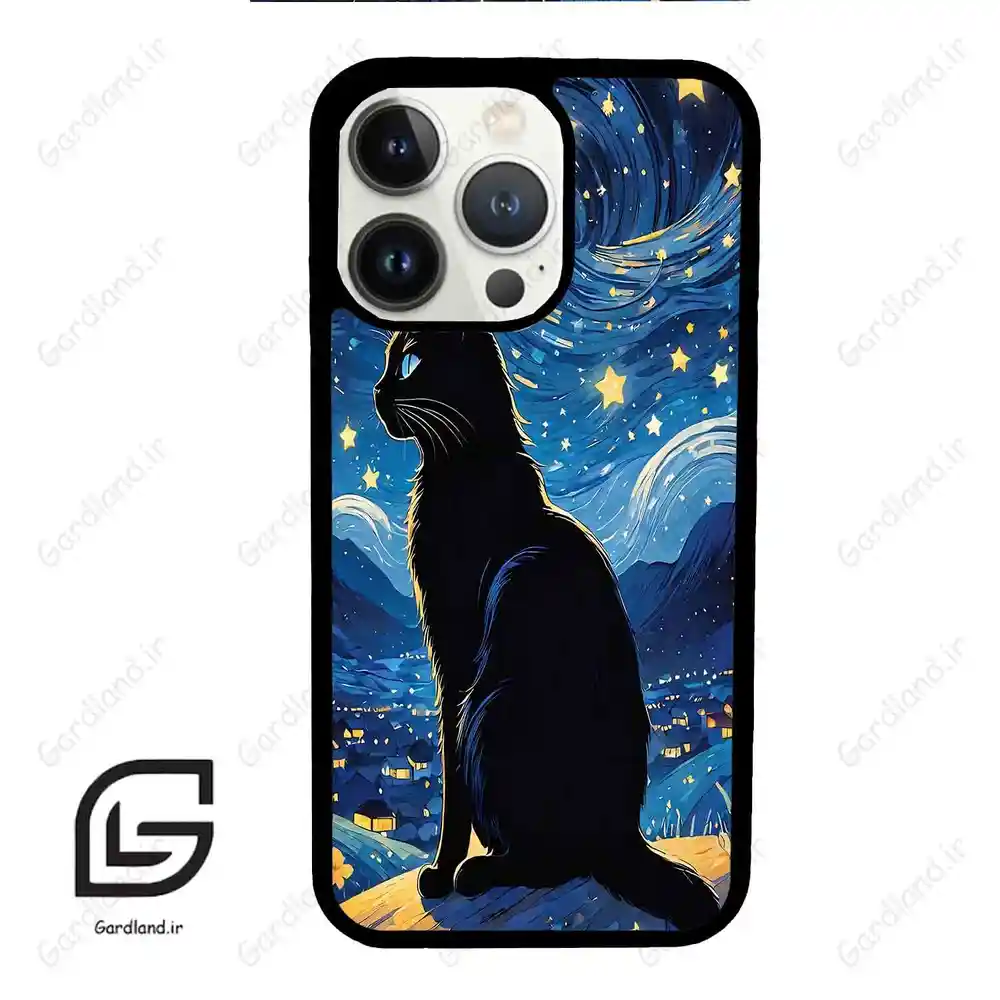 قاب گوشی آیفون 13 پرو (Iphone 13 Pro ) طرح گربه کد 2438