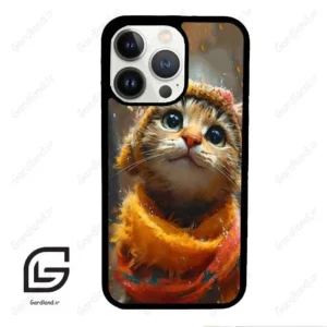 قاب گوشی آیفون 13 پرو (Iphone 13 Pro ) طرح گربه کد 2440