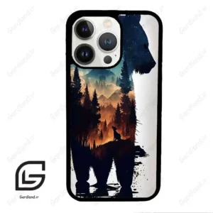 قاب گوشی آیفون 13 پرو (Iphone 13 Pro ) طرح خرس کد 2449