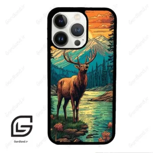 قاب گوشی آیفون 13 پرو (Iphone 13 Pro ) طرح گوزن کد 2471
