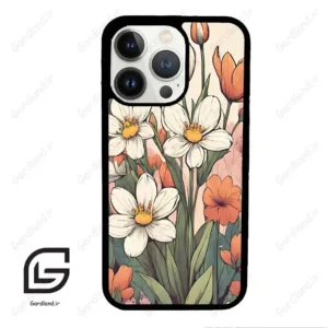 قاب گوشی آیفون 13 پرو (Iphone 13 Pro ) طرح گل کد 2475