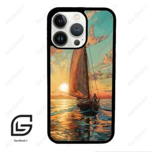 قاب گوشی آیفون 13 پرو (Iphone 13 Pro ) طرح قایق کد 2485