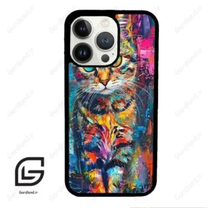 قاب گوشی آیفون 13 پرو (Iphone 13 Pro ) طرح گربه کد 2488