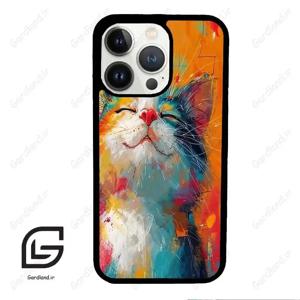 قاب گوشی آیفون 13 پرو (Iphone 13 Pro ) طرح گربه کد 2489