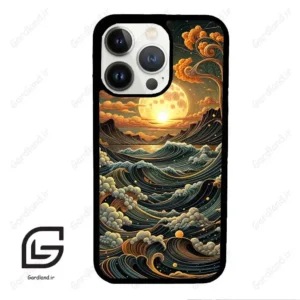 قاب گوشی آیفون 13 پرو (Iphone 13 Pro ) طرح غروب کد 2505