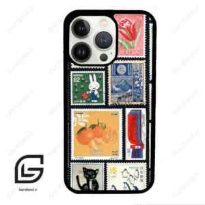 قاب گوشی آیفون 13 پرو (Iphone 13 Pro ) طرح تمبر کد 2603