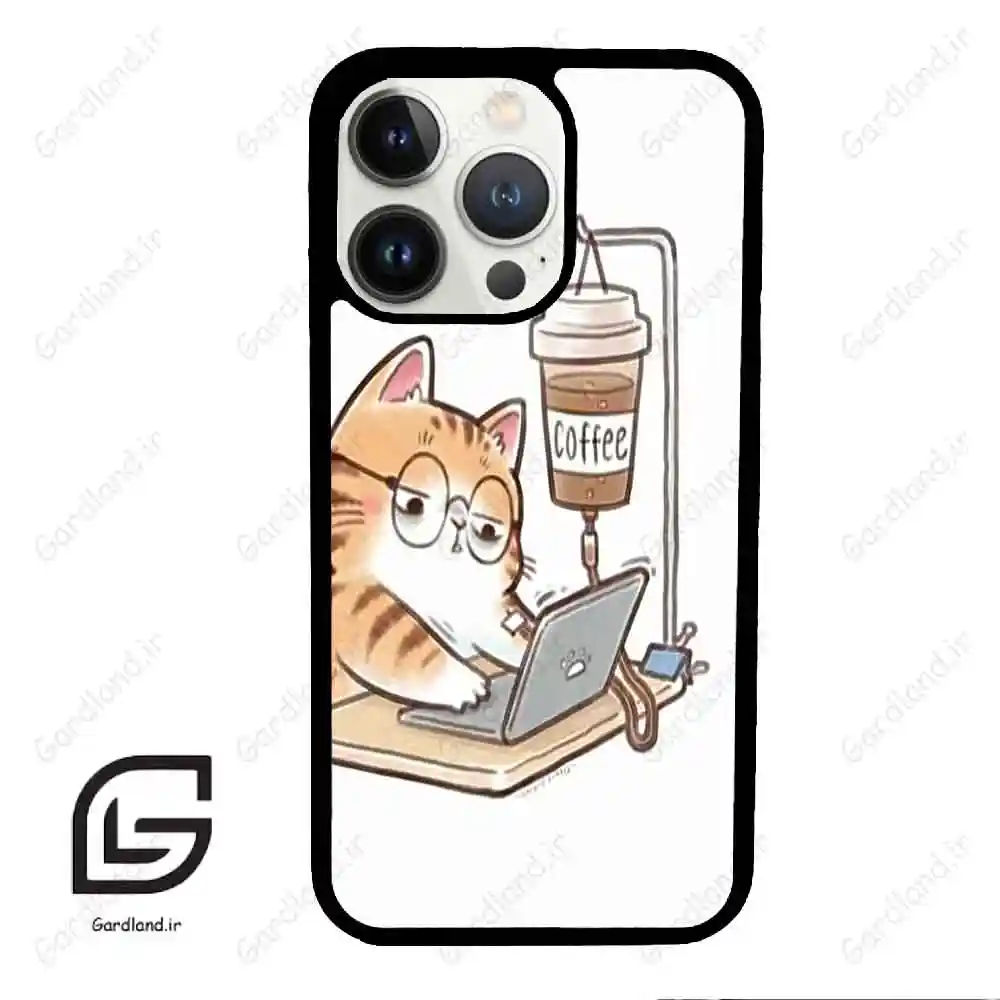 قاب گوشی آیفون 13 پرو (Iphone 13 Pro ) طرح گربه کد 2617