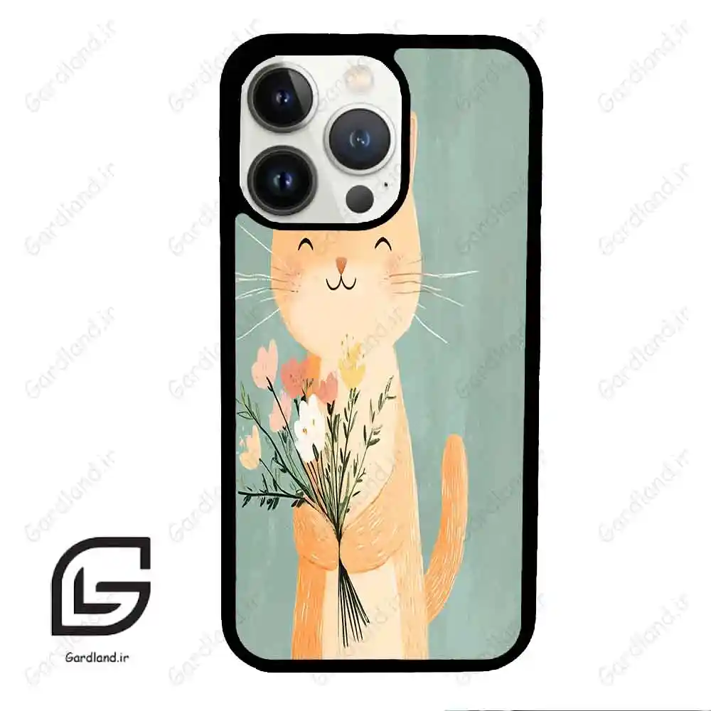 قاب گوشی آیفون 13 پرو (Iphone 13 Pro ) طرح گربه کد 2619