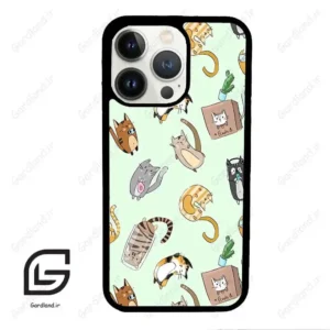 قاب گوشی آیفون 13 پرو (Iphone 13 Pro ) طرح گربه کد 2622