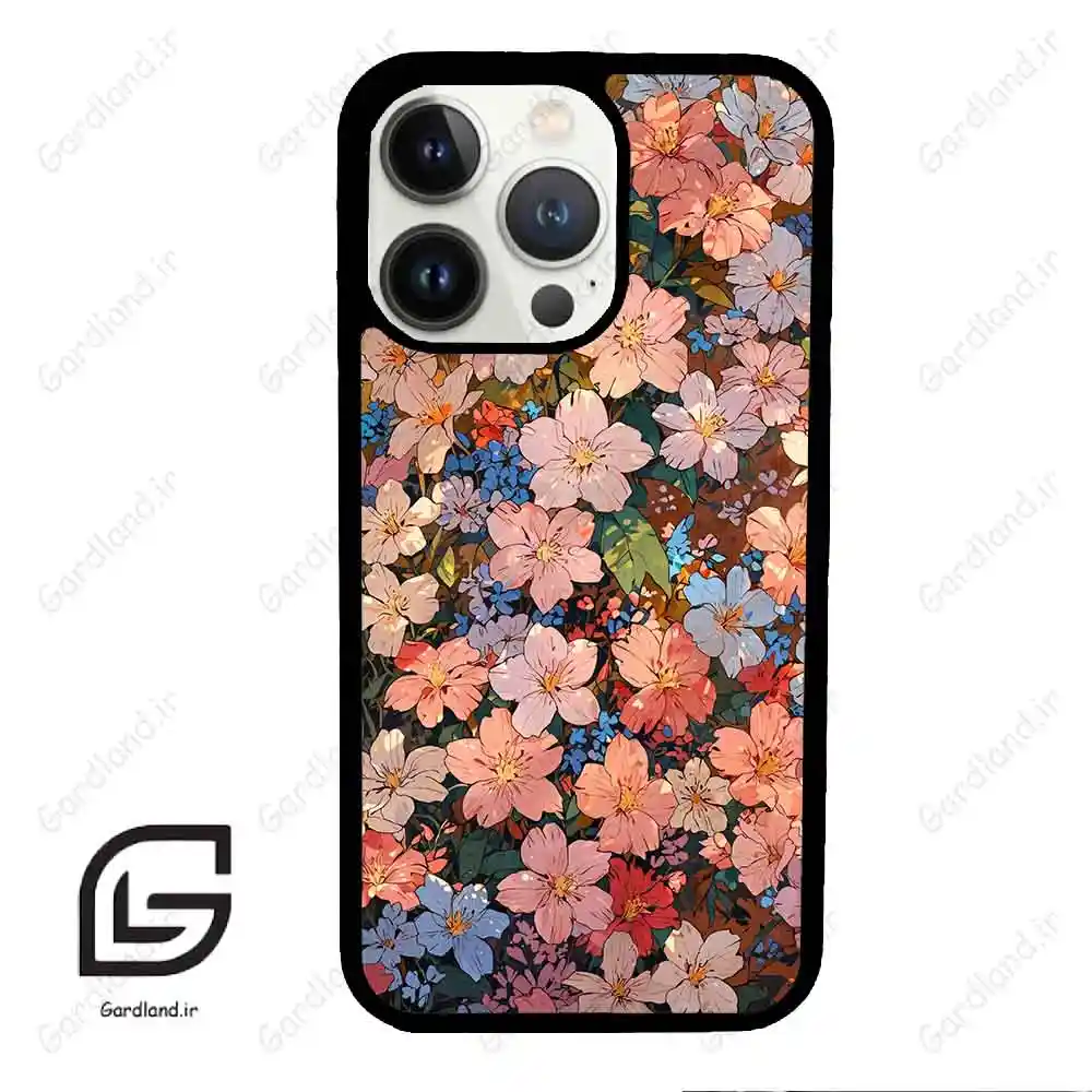 قاب گوشی آیفون 13 پرو (Iphone 13 Pro ) طرح گل کد 2719
