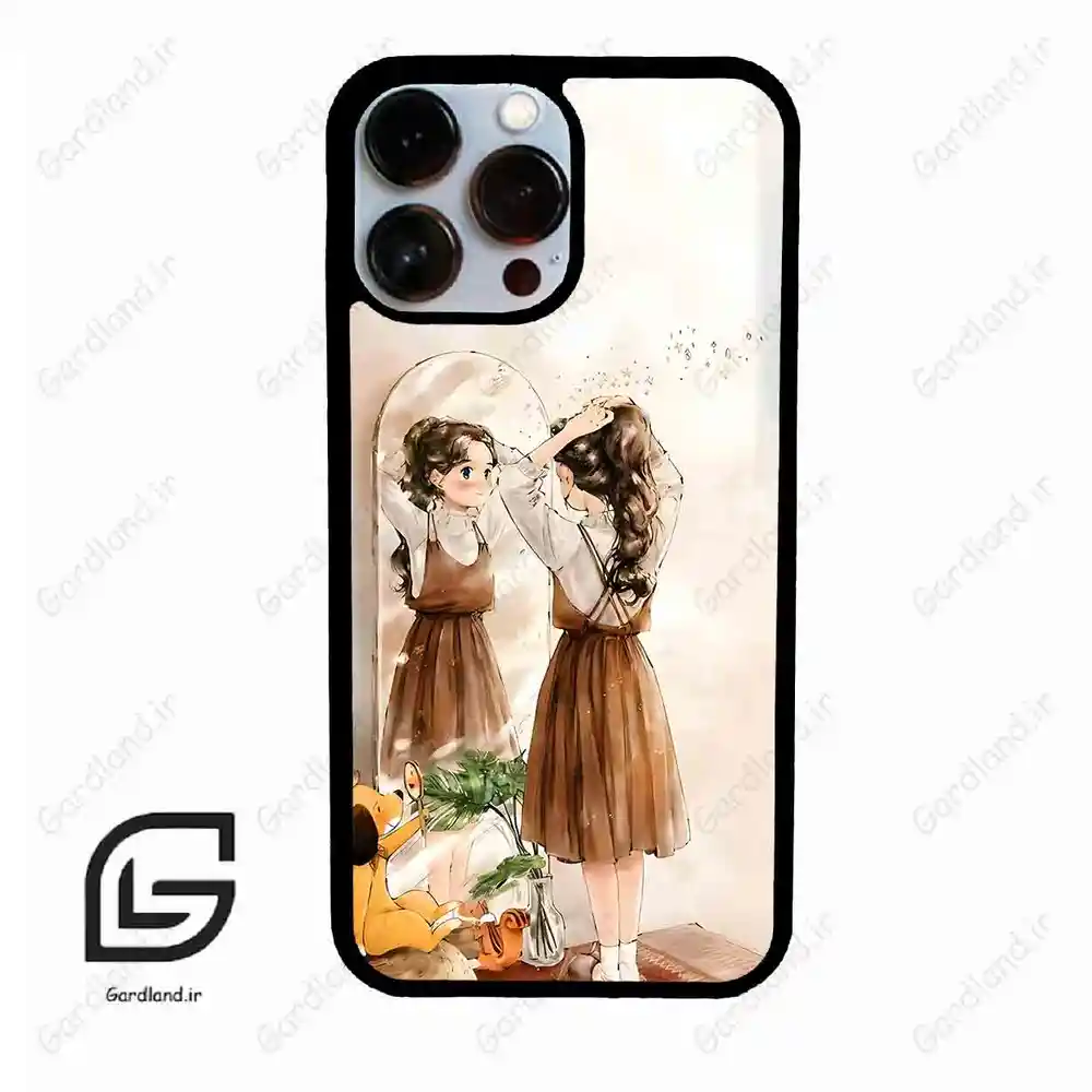 قاب گوشی آیفون 13 پرومکس (Iphone 13 Pro Max ) طرح دخترانه کد 2078