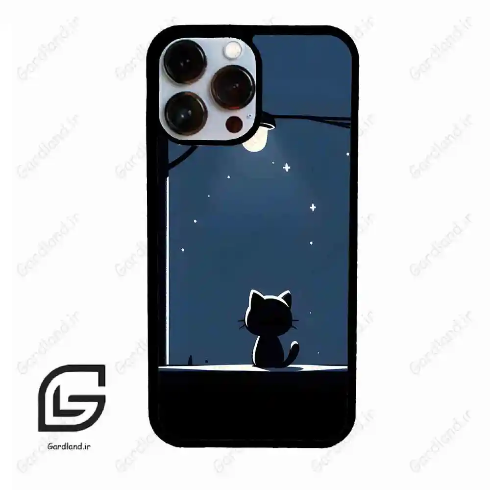 قاب گوشی آیفون 13 پرومکس (Iphone 13 Pro Max ) طرح گربه کد 2098