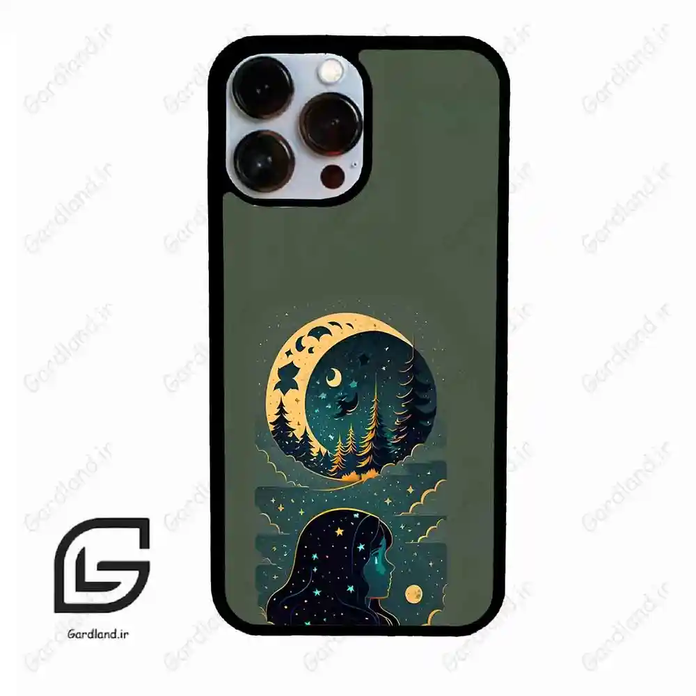 قاب گوشی آیفون 13 پرومکس (Iphone 13 Pro Max ) طرح ماه کد 2267