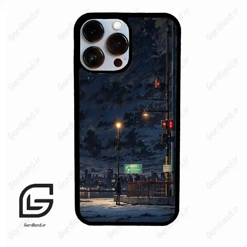 قاب گوشی آیفون 13 پرومکس (Iphone 13 Pro Max ) طرح شب کد 2354