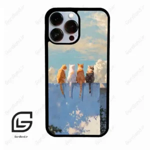 قاب گوشی آیفون 13 پرومکس (Iphone 13 Pro Max ) طرح گربه کد 2367