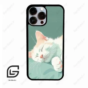 قاب گوشی آیفون 13 پرومکس (Iphone 13 Pro Max ) طرح گربه کد 2403