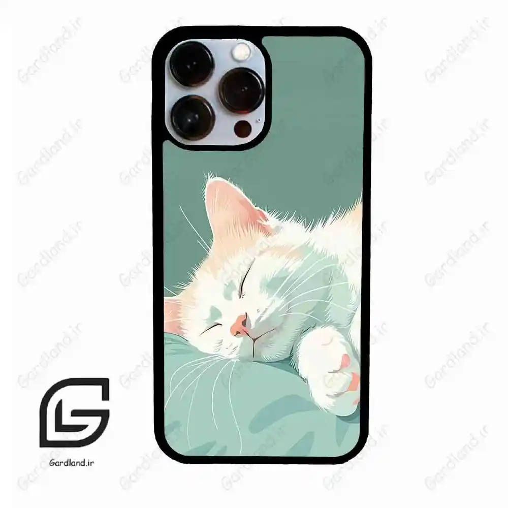 قاب گوشی آیفون 13 پرومکس (Iphone 13 Pro Max ) طرح گربه کد 2403