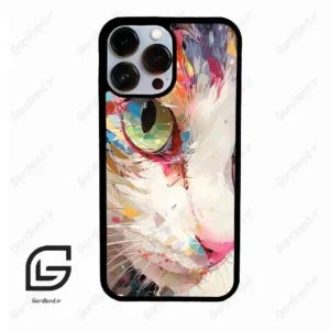 قاب گوشی آیفون 13 پرومکس (Iphone 13 Pro Max ) طرح گربه کد 2437