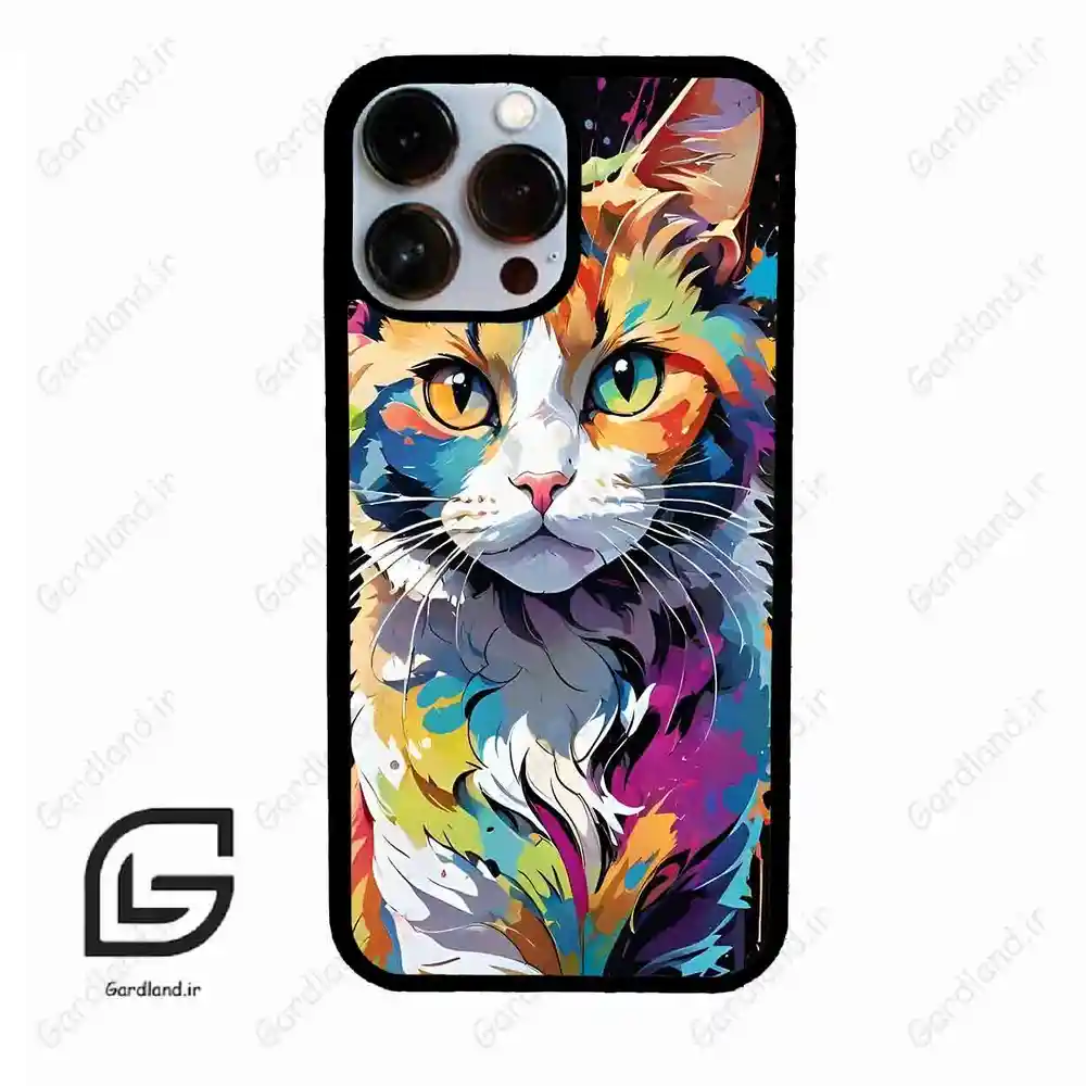قاب گوشی آیفون 13 پرومکس (Iphone 13 Pro Max ) طرح گربه کد 2483