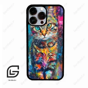 قاب گوشی آیفون 13 پرومکس (Iphone 13 Pro Max ) طرح گربه کد 2488