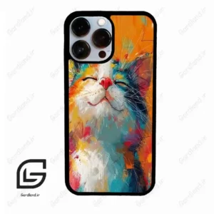 قاب گوشی آیفون 13 پرومکس (Iphone 13 Pro Max ) طرح گربه کد 2489