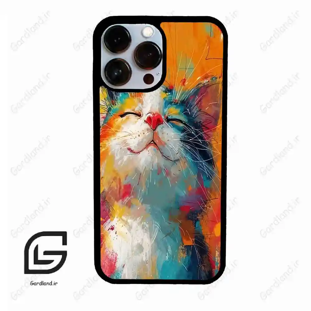 قاب گوشی آیفون 13 پرومکس (Iphone 13 Pro Max ) طرح گربه کد 2489