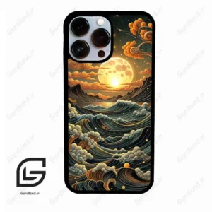 قاب گوشی آیفون 13 پرومکس (Iphone 13 Pro Max ) طرح غروب کد 2505