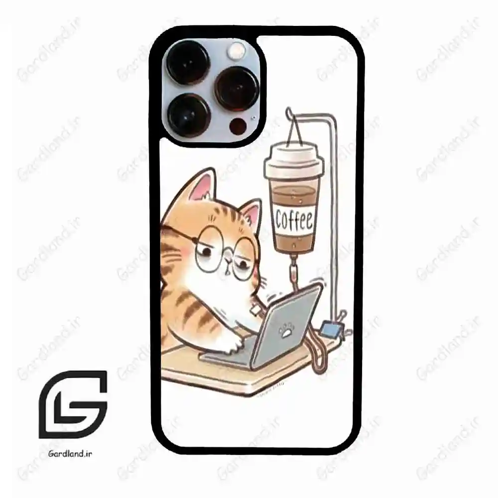 قاب گوشی آیفون 13 پرومکس (Iphone 13 Pro Max ) طرح گربه کد 2617