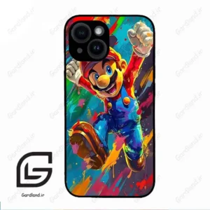 قاب گوشی آیفون 14 (Iphone 14 ) طرح سوپرماریو کد 2016