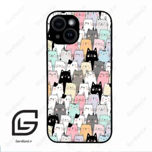 قاب گوشی آیفون 14 (Iphone 14 ) طرح گربه کد 2019