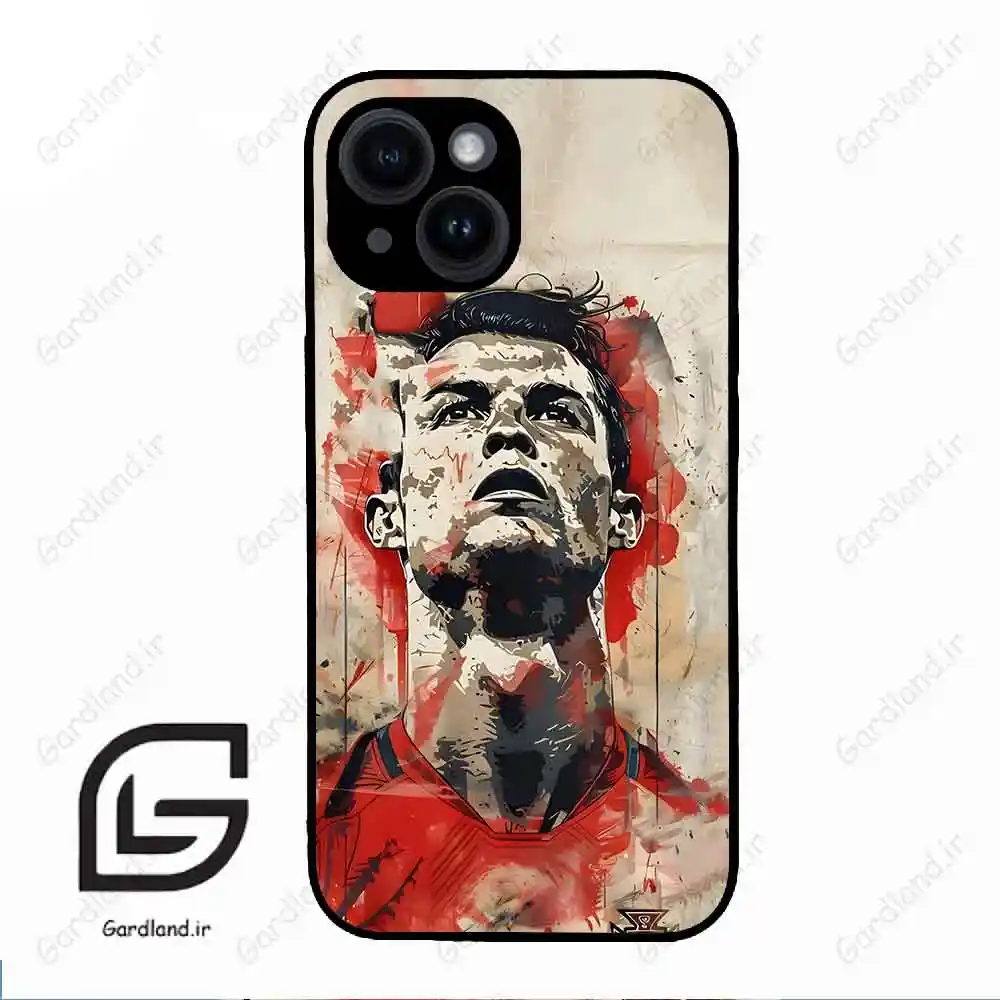 قاب گوشی آیفون 14 (Iphone 14 ) طرح رونالدو کد 2072