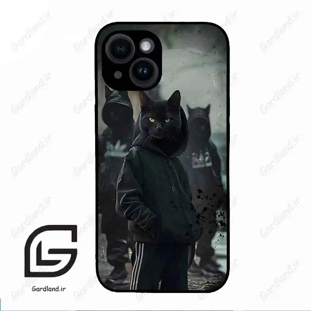 قاب گوشی آیفون 14 (Iphone 14 ) طرح گربه کد 2091