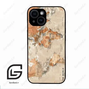 قاب گوشی آیفون 14 (Iphone 14 ) طرح نقشه کد 2187