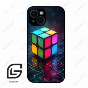 قاب گوشی آیفون 14 (Iphone 14 ) طرح مکعب کد 2222
